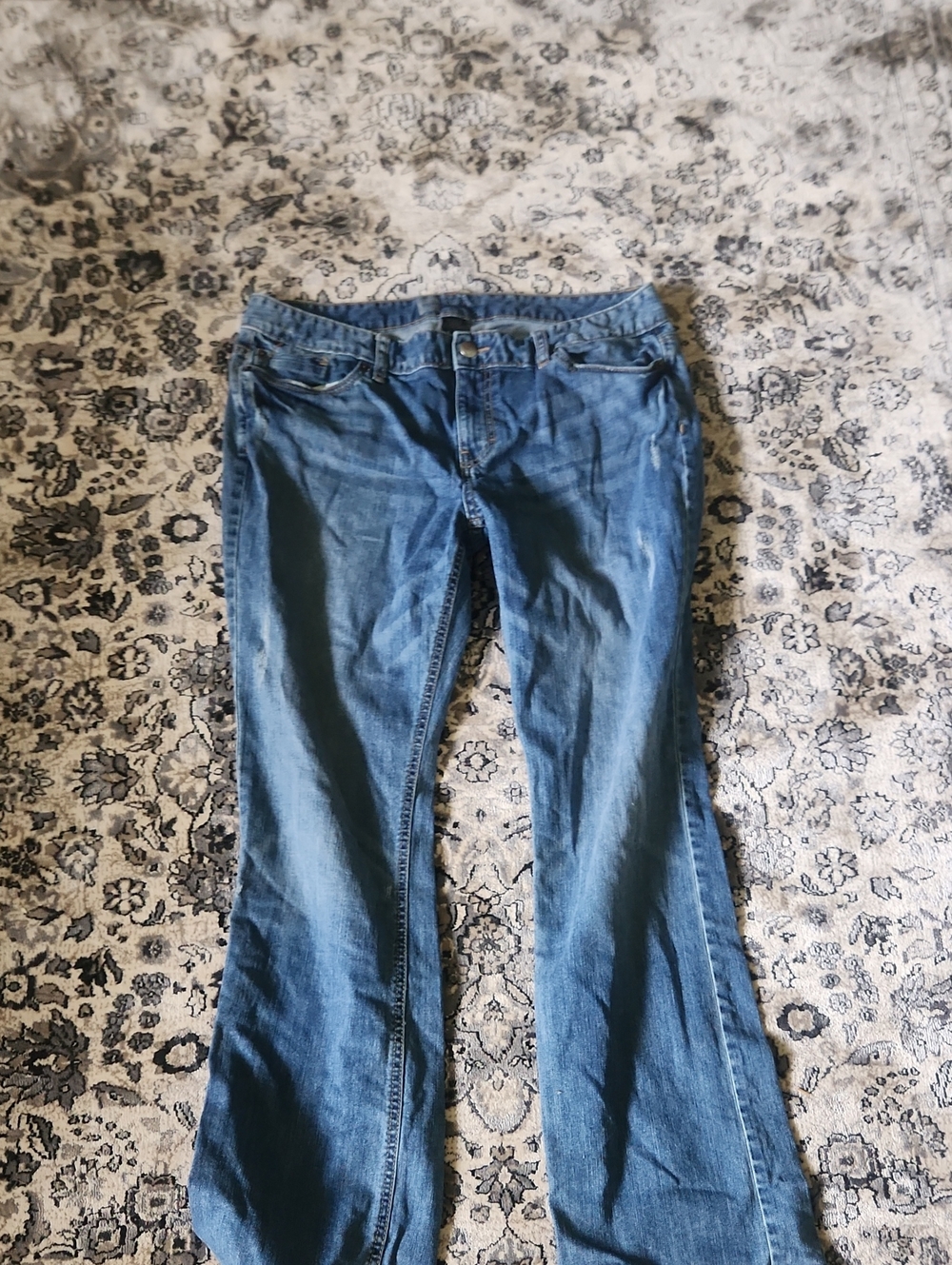 Mossimo Curvy Fit Bootcut Jeans Women's Size 14s Supply Co. Blue Flare Jeans